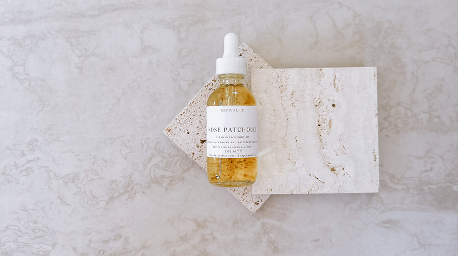 Rose Patchouli Body + Face Oil